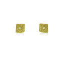 1999 - E1999S-3 - SILVER & GOLD EARRINGS WITH DIAMOND E1999S-3