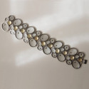 1803 - B1803XL - SILVER & GOLD BRACELET B1803XL